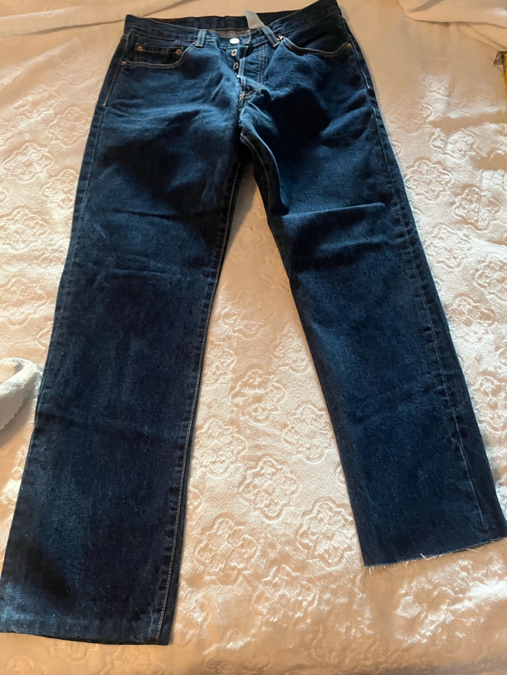 Levi's men's Dark Blue Jeans early 2000's- for repurpose or fixing